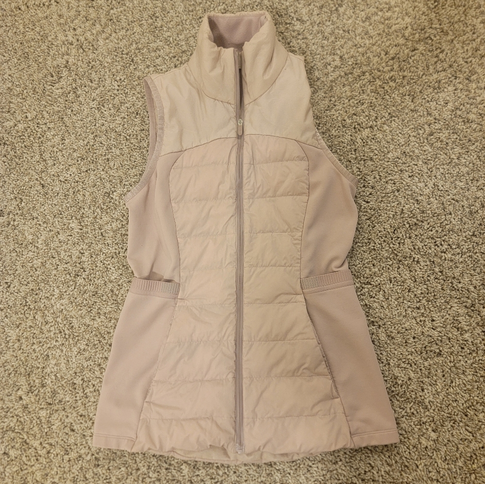 Lululemon "Down For It All" Vest - Size 4- White Goose Down - Picture 6 of 8